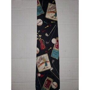 vintage coca cola  Necktie Made In The Usa